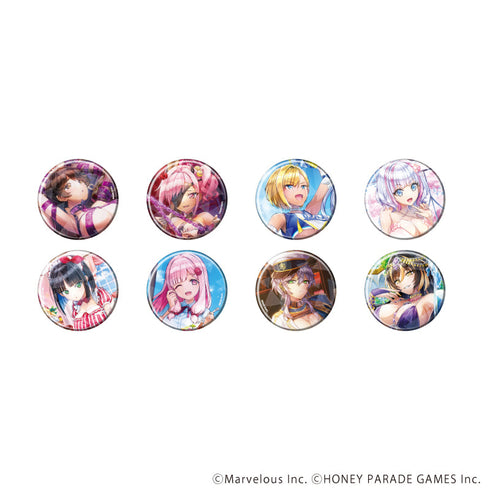 『ドルフィンウェーブ』ホログラム缶バッジ(57mm)03/BOX3 BOX(全8種)(公式イラスト)